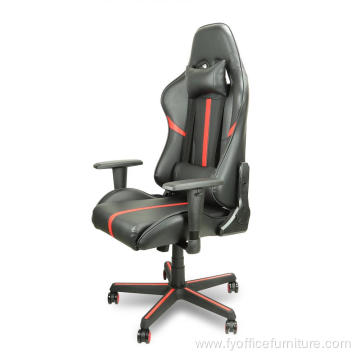 EX-Factory price PC Computer gaming chair with CUSTOM BLACK LEATHER